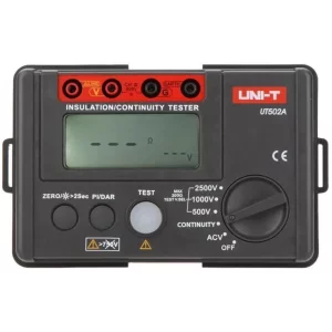 APARAT DIGITAL PENTRU MASURAREA REZISTENTEI DE IZOLARE MEGOHMETRU 2500V