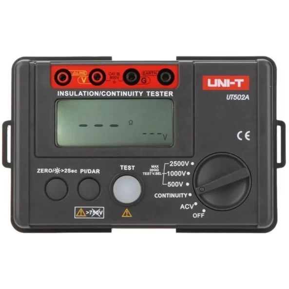 APARAT DIGITAL PENTRU MASURAREA REZISTENTEI DE IZOLARE MEGOHMETRU 2500V