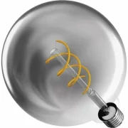 BEC LED DECO G125 SMOKED 4,5W 180LM E27 1800K EMOS Z58311