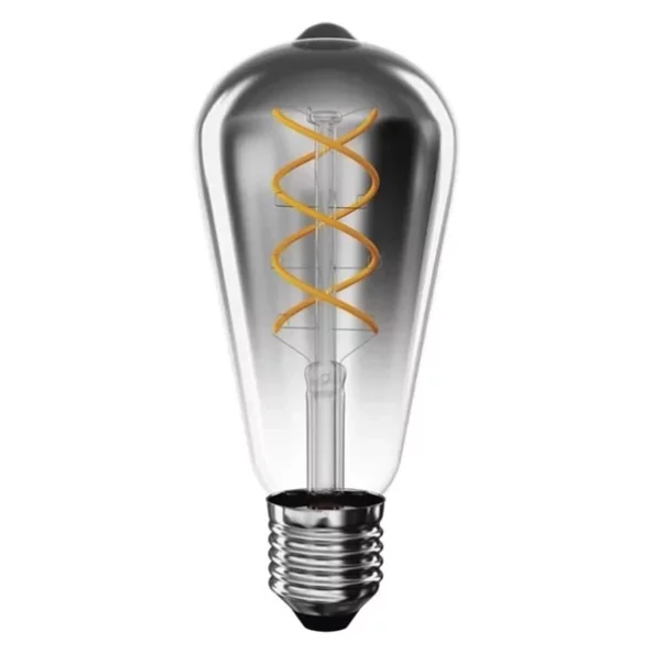 BEC LED DECO ST64 SMOKED 4,5W 180LM E27 1800K EMOS Z57311