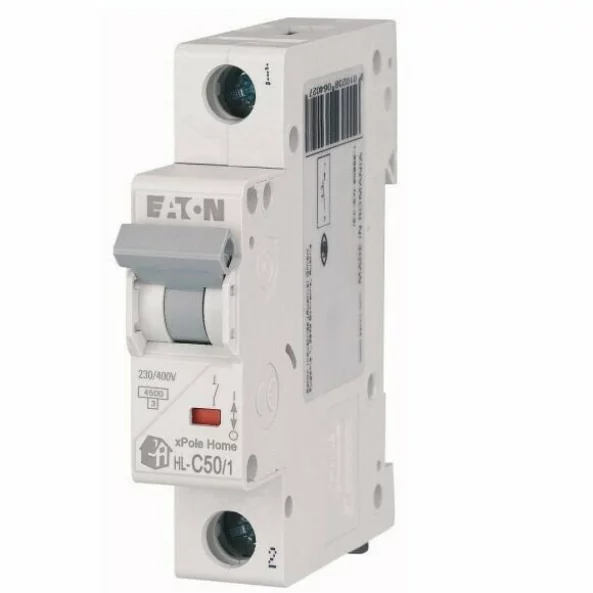 INTRERUPATOR AUTOMAT MCB XPOLE HOME 1P C 50A