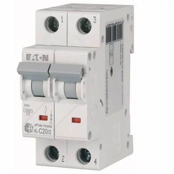 INTRERUPATOR AUTOMAT MCB XPOLE HOME 2P C 20A
