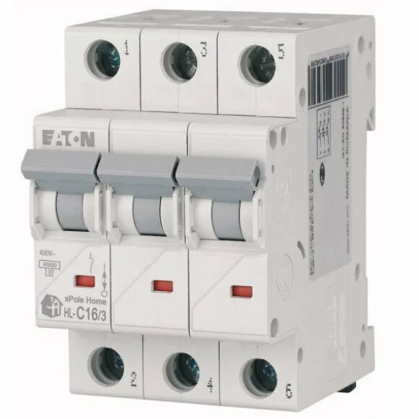 INTRERUPATOR AUTOMAT MCB XPOLE HOME 3P C 16A