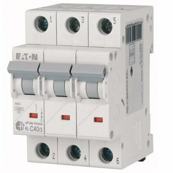 INTRERUPATOR AUTOMAT MCB XPOLE HOME 3P C 40A