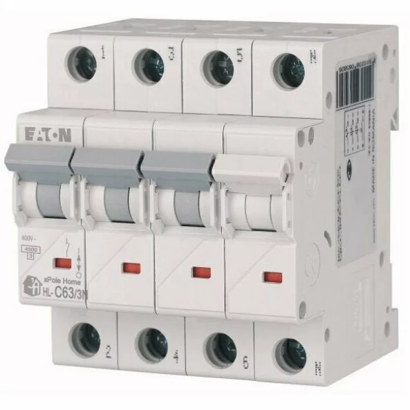INTRERUPATOR AUTOMAT MCB XPOLE HOME 3P+N C 63A