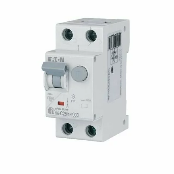 INTRERUPATOR DIFERENTIAL COMBINAT RCBO XPOLE HOME AC 1+N 6kA C 0.03A 25A