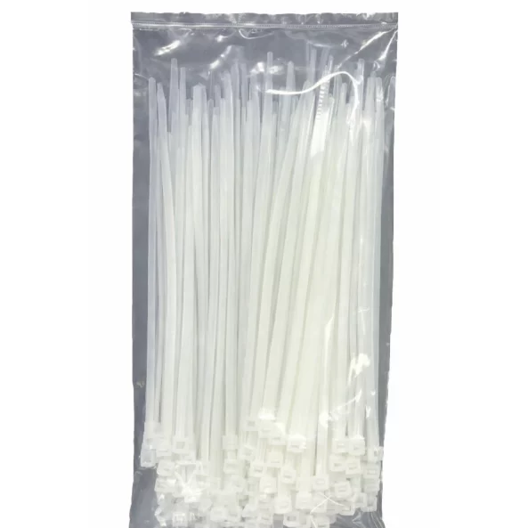 COLIER NYLON TRANSPARENT ELVON 150x2,5mm Pret/Set/100 buc.