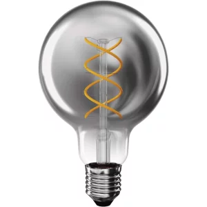 BEC LED DECO G95 SMOKED 4,5W 180LM E27 1800K EMOS Z52311