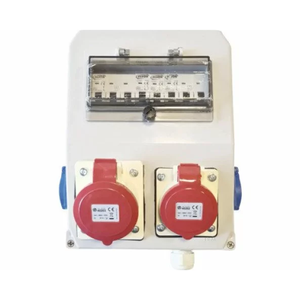 ELV 53004 ORGANIZARE SANTIER 8L IP66 ECHIPAT T1x16+T1x32+M2x16