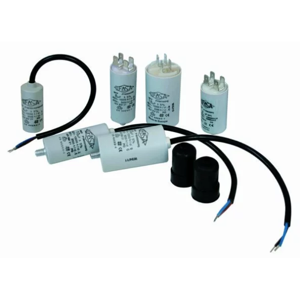 CONDENSATOR 100MF PENTRU MOTOR CU CABLU