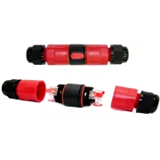DAB 8-1132 CONECTOR IP68 3X0.5MM-3X2.5MM CLEMA RAPIDA SI BUTON
