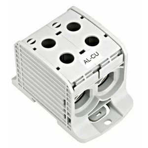 CLEMA DUBLA AL-CU 1POL GRI 185MMP / 150MMP CU PIN