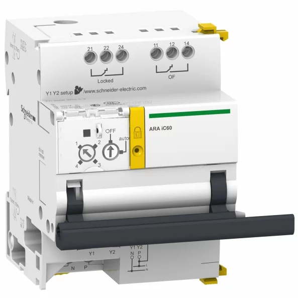 Automat de reanclansare ARA IC60 1P-1PN-2P 4 programe, A9C70132, Schneider