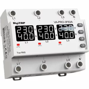 RELEU PROTECTIE TENSIUNE SI CURENT TRIFAZAT