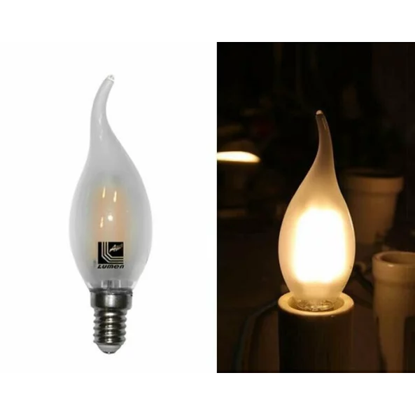 BEC LED COG ORNAMENT MAT E14 6W L.CALDA 230V