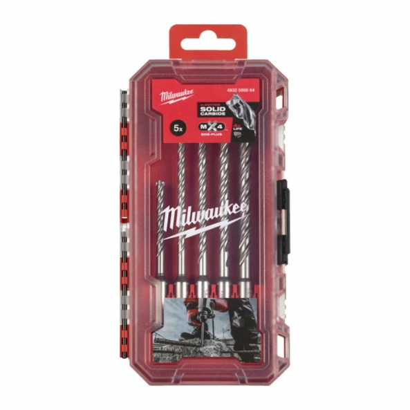 MILWAUKEE 4932500064 SET BURGHIE SDS PLUS MX4 5 BUC