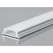 PROFIL APLICAT FLEXIBIL DIN AL. CU DISPERSOR 2000X18X5 90G PLUS 145-70904