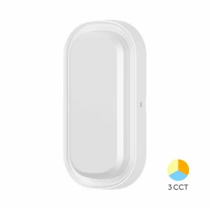 PLAFONIERA LED 12W 3in1 D:206MM IP65 ALB BULKHEAD ELP BR-BC18-00280