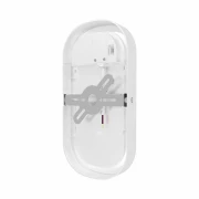 PLAFONIERA LED 12W 3in1 D:206MM IP65 ALB BULKHEAD ELP BR-BC18-00280