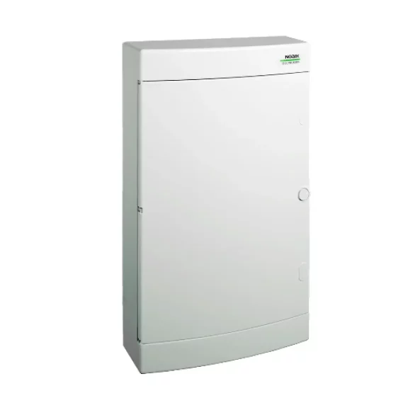 Tablou distributie multimedia aparenta IP40 usa alba 24M, 113413