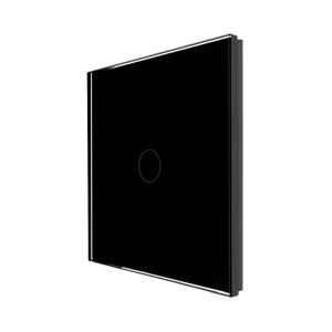 PANEL ACTIONARE SIMPLU 86X86MM NEGRU GP001B