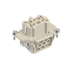 CONECTOR MAMA 6 PINI + PE 16A HAN E 06 09330062701