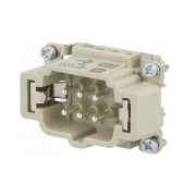 CONECTOR TATA 6 PINI + PE 16A HAN E 06 09330062601