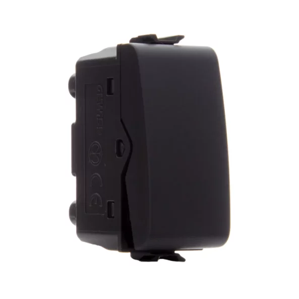Intrerupator revenire negru, GW12131, Gewiss