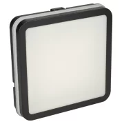 CORP ILUMINAT PT. TAVAN CCT NEGRU 230V 50HZ 18W 1850LM 3000K/4000K/6500K IP65 D=220MM MFKNBL18CCT