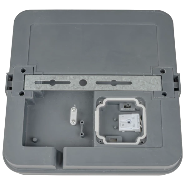 CORP ILUMINAT PT. TAVAN TEMP. DE CULOARE REGL. ANTRACIT 230V 50HZ 18W 1850LM 3000K/4000K/6500K IP65 D=220MM MFKNA18CCT