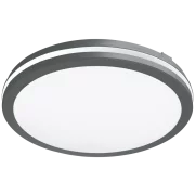 CORP ILUMINAT PT. TAVAN TEMP. DE CULOARE REGL. ANTRACIT 230V 50HZ 20W 2000LM 3000K/4000K/6500K IP65 D=200MM MFKA20CCT