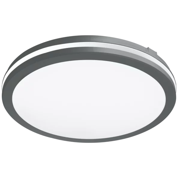 CORP ILUMINAT PT. TAVAN TEMP. DE CULOARE REGL. ANTRACIT 230V 50HZ 20W 2000LM 3000K/4000K/6500K IP65 D=200MM MFKA20CCT