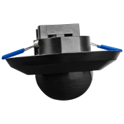 SENZOR DE PREZENTA NEGRU 230V 360? 1-20 M 10 S-30 MIN 3-2000LUX IP44 PRS47BL