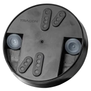 SENZOR DE PREZENTA NEGRU 230V 360? 1-20 M 10 S-30 MIN 3-2000LUX IP44 PRS47BL