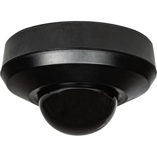 SENZOR DE PREZENTA NEGRU 230V 360? 1-20 M 10 S-30 MIN 3-2000LUX IP44 PRS47BL