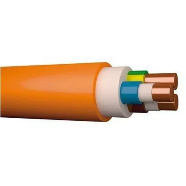 Cablu rezistent la foc NHXH E 90/FE 180 2X1.5 (Portocaliu)