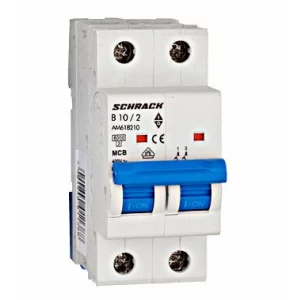 INTRERUPATOR AUTOMAT (MCB) 6KA CURBA B 2P 10A AM618210--