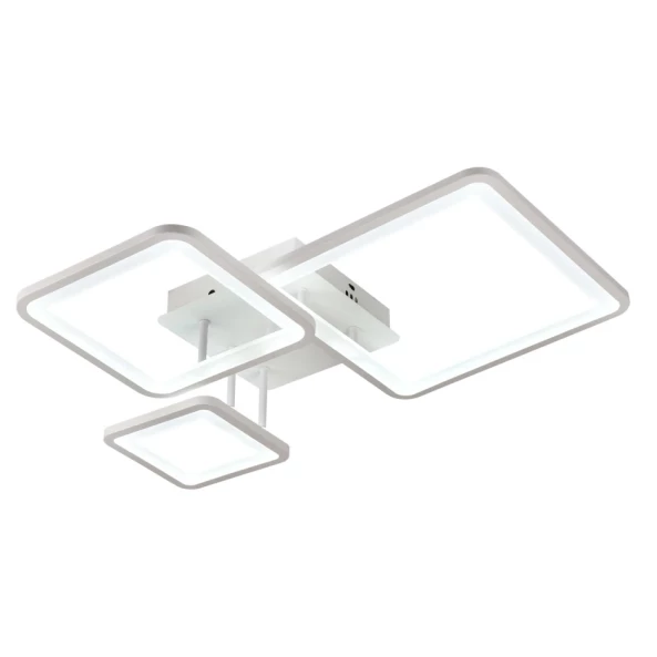 PLAFONIERA LUVO LED 65W 3CCT 6500LM IP20 ALB EL0086902