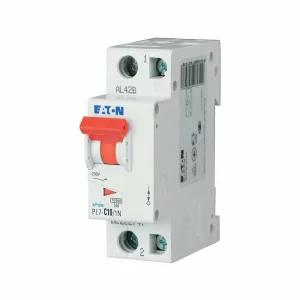 Siguranta automata 1P+N 10A C 10kA, PL7-C10/1N, Eaton