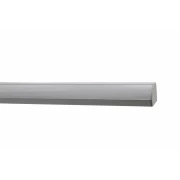 PROFIL ALUMINIU COLT APLICAT COMPLET PENTRU BENZI LED MAX.12MM 2METRI ARGINTIU 30-157029