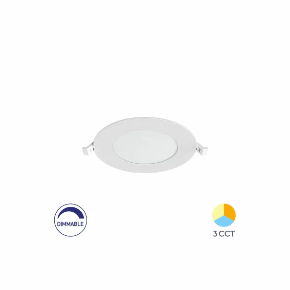 Spot rotund ST 6W DIM CCT alb IP40 BR-BP01-90680