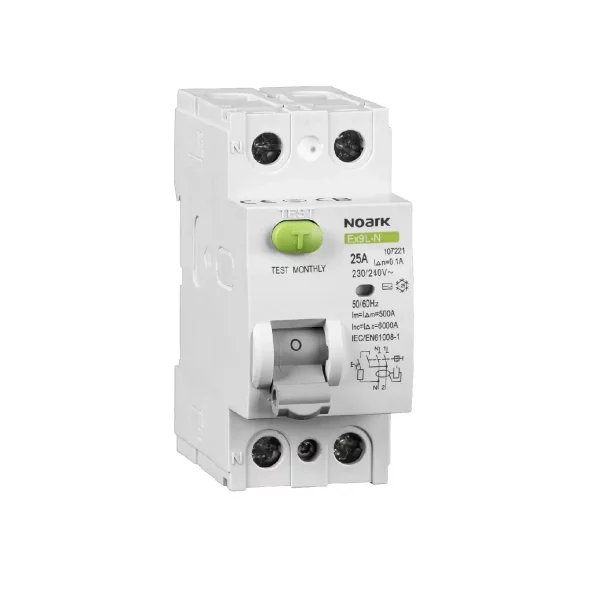 NOARK 108313 DISJUNCTEUR 1P+N 16A AC 10MA