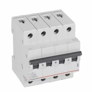 Siguranta automata 4P 20A C 6000A 419918 Legrand