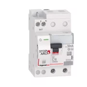 Intrerupator diferential AFDD ARC 1P+N C 16A 10kA 30MA, 415967, Legrand