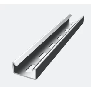 Sina metalica pentru cabluri profil U 3m 21X41mm