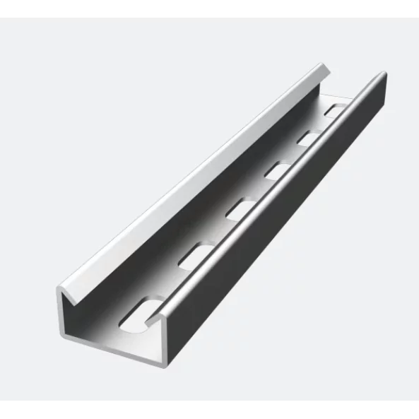 Sina metalica pentru cabluri profil U 3m 21X41mm