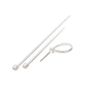 Colier plastic alb 100buc 250X3.5mm