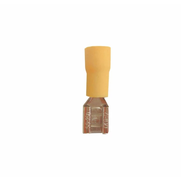 Papuci izolati auto mama galben 6mm 100buc, 01-470