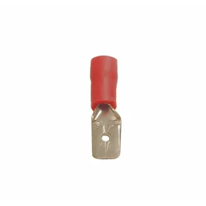 Papuci izolati auto tata rosu 1.5mm 100buc, 01-465