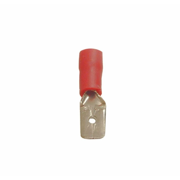 Papuci izolati auto tata rosu 1.5mm 100buc, 01-465